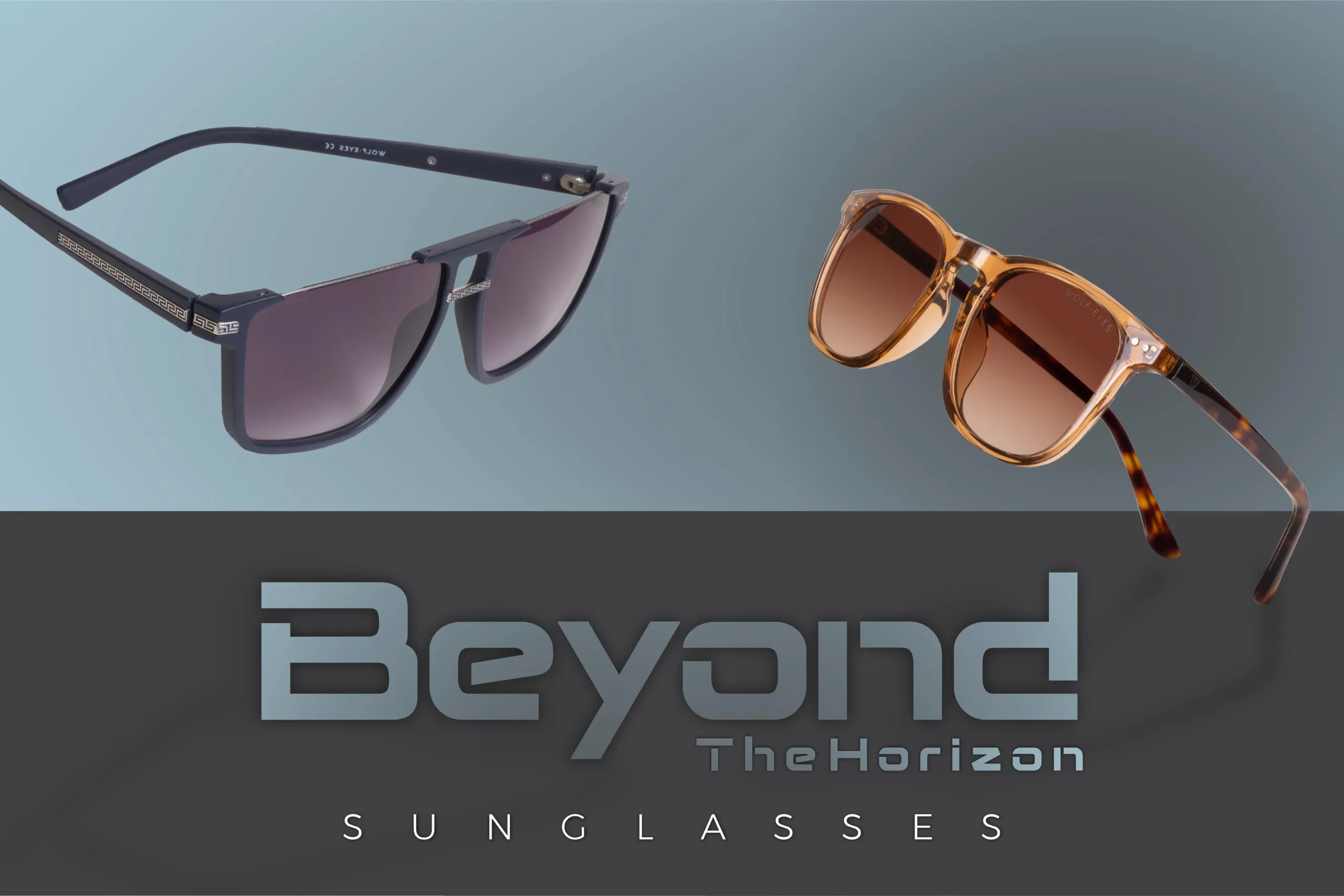 Fashion sunglasses come in a wide variety of styles and designs, often  influenced by current fashion trends. Wolfeye release new collections each  season. To find the latest fashionable sunglasses, you can visit